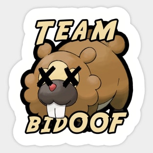 Team BidOOF Sticker